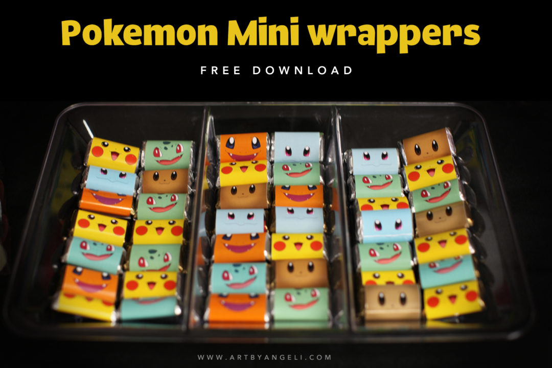 Free Mini Chocolate Bar Wrappers – artbyangeli